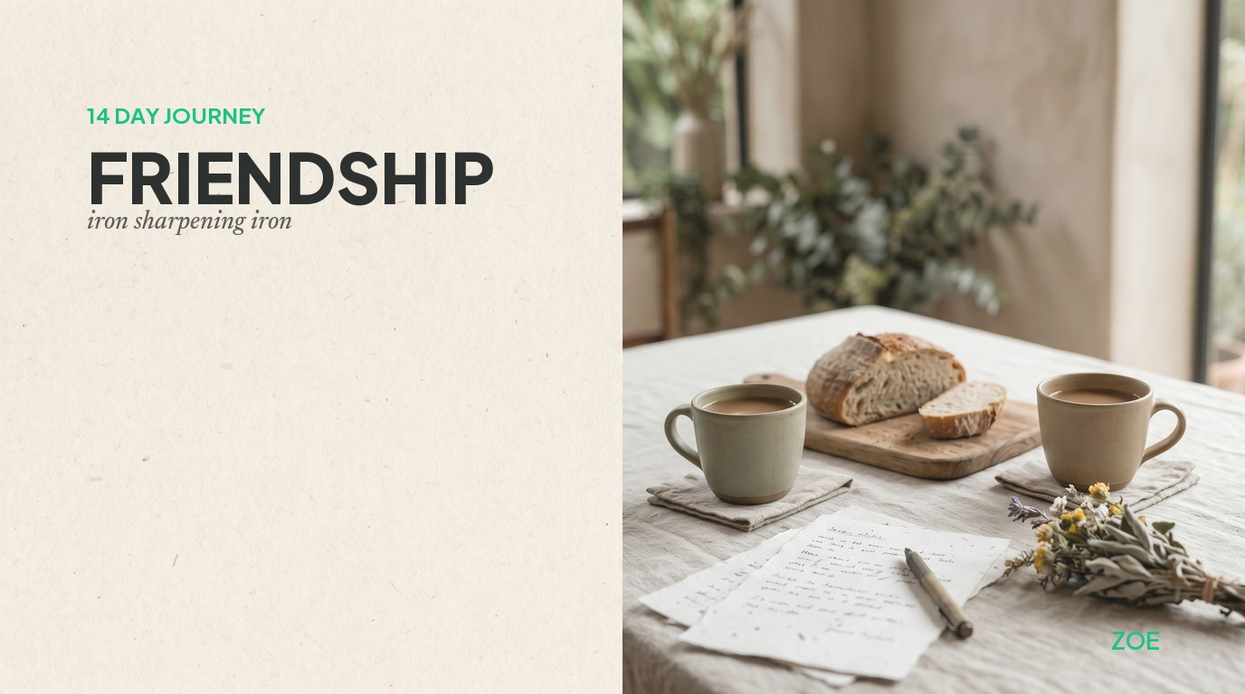 Friendship & Community: Iron Sharpening Iron