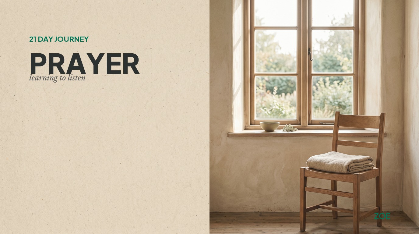 Prayer: Learning to Listen